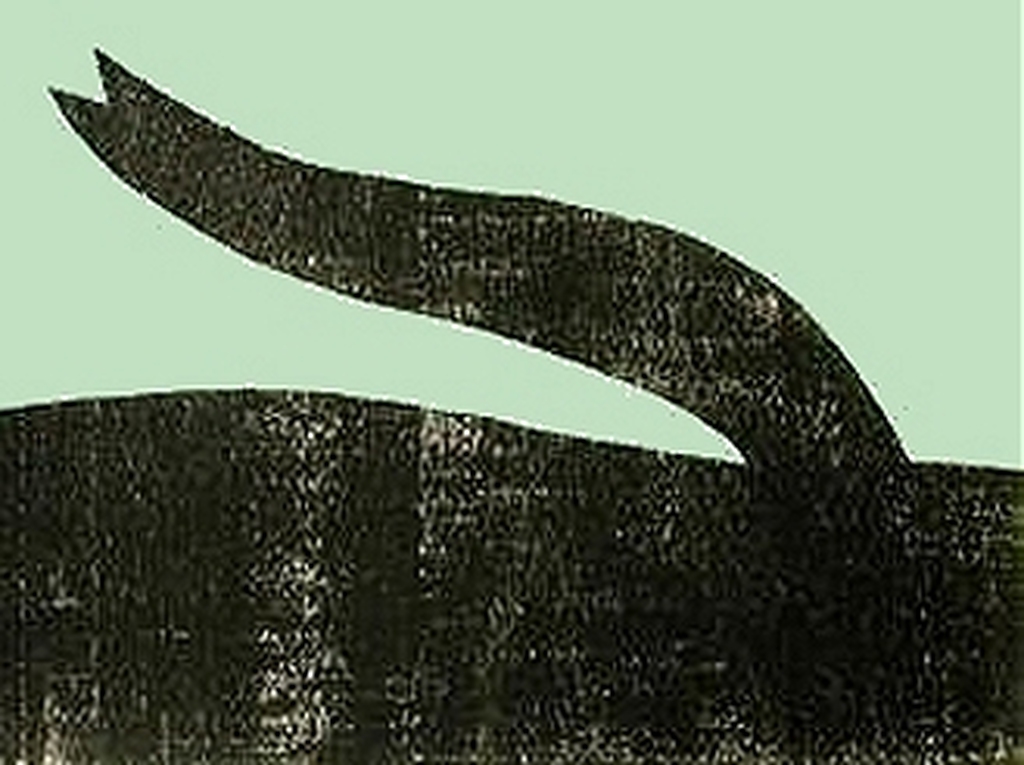 Klaas Gubbels - houtdruk - 2009 - Landschap La Ribeyre verkocht voor € 650!