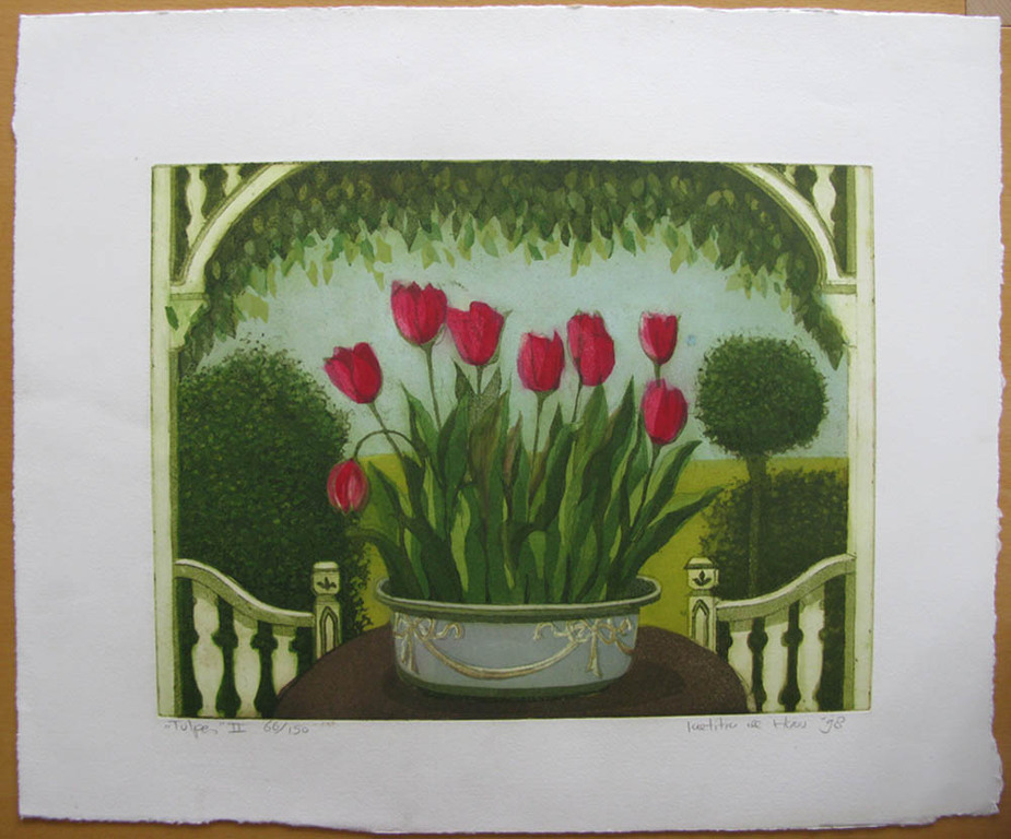 Laetitia de Haas - TULPEN II - kleurets kopen? Bied vanaf 1!