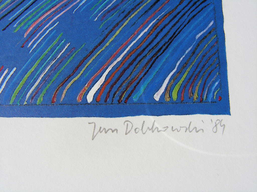 Jan Dobkowski, grafiek, "Motiv I", 1984 kopen? Bied vanaf 25!