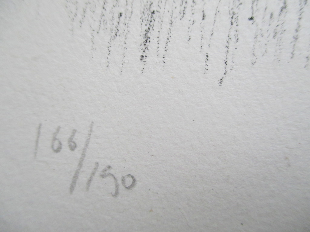 Metten Koornstra, litho 1971, Prent 190 kopen? Bied vanaf 40!