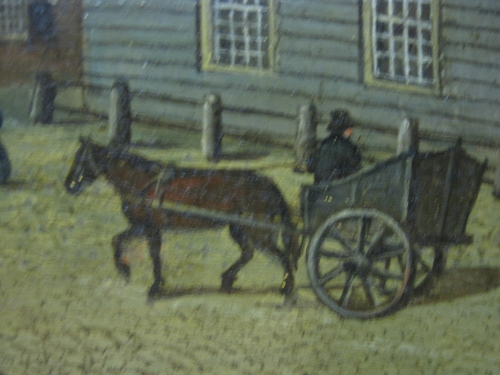 toegeschr . Gerrit Lamberts (1776-1850) olieverf Amsterdam Leidsepoort  kopen? Bied vanaf 1!