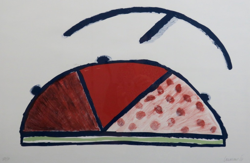 Hans Landsaat: Zeefdruk, Macht - Ingelijst kopen? Bied vanaf 1!