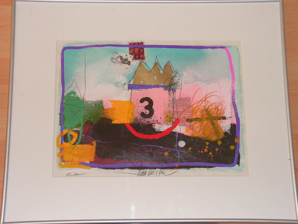 Theo Koster  -  zeefdruk  -  Travelling kopen? Bied vanaf 75!