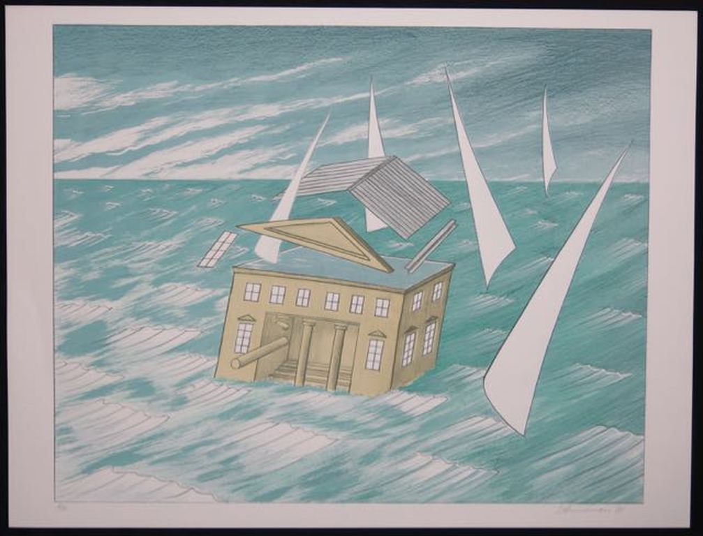 Jeroen Henneman: Litho, Huis in zee kopen? Bied vanaf 20!
