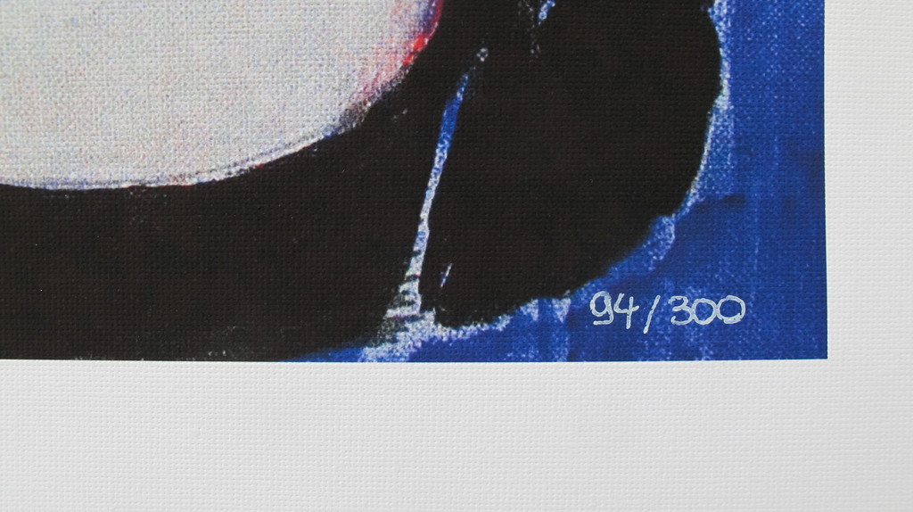 "De koppenverzamelaarster" - giclee, 300 ex.  kopen? Bied vanaf 60!