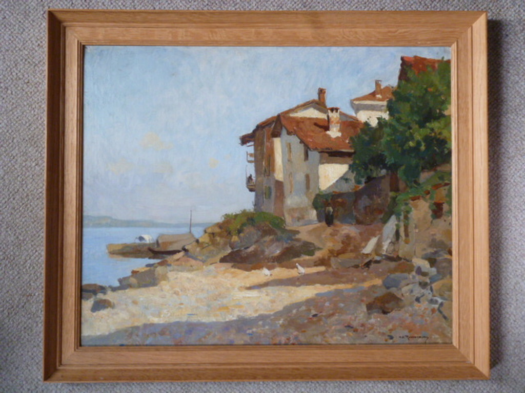 H.E.Roodenburg - olieverf - Isola Pescatori kopen? Bied vanaf 150!