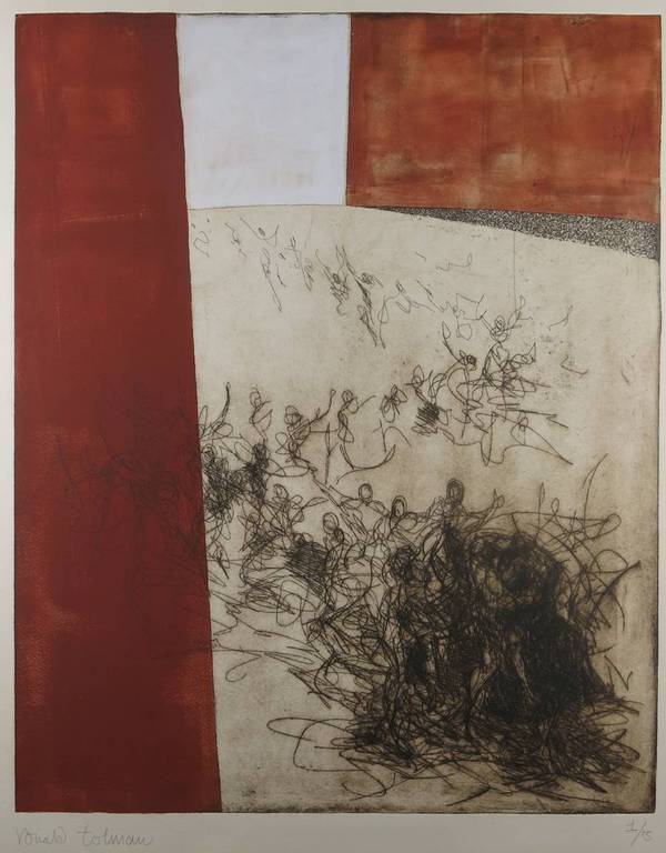 Ronald Tolman: Ets en aquatint, Groep mensen kopen? Bied vanaf 70!