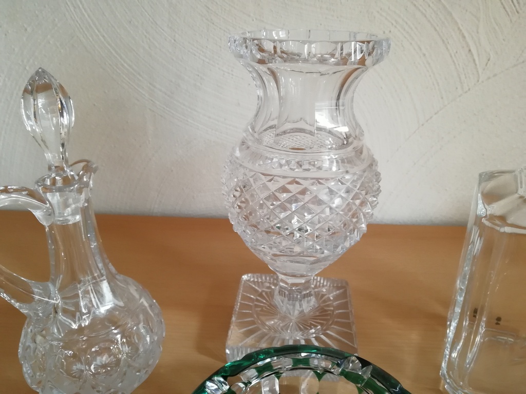 prachtig lotje kristal waaronder Val Saint Lambert kopen? Bied vanaf 1!