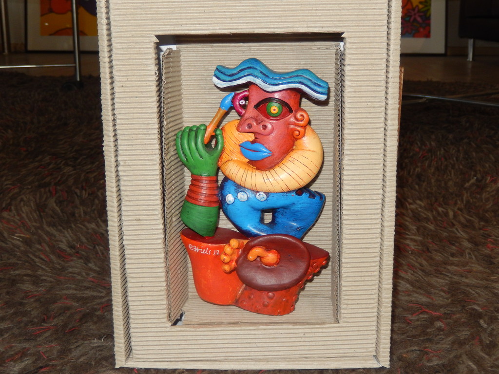 Clemens Briels - sculptuur - El Pintor (De schilder)  kopen? Bied vanaf 145!