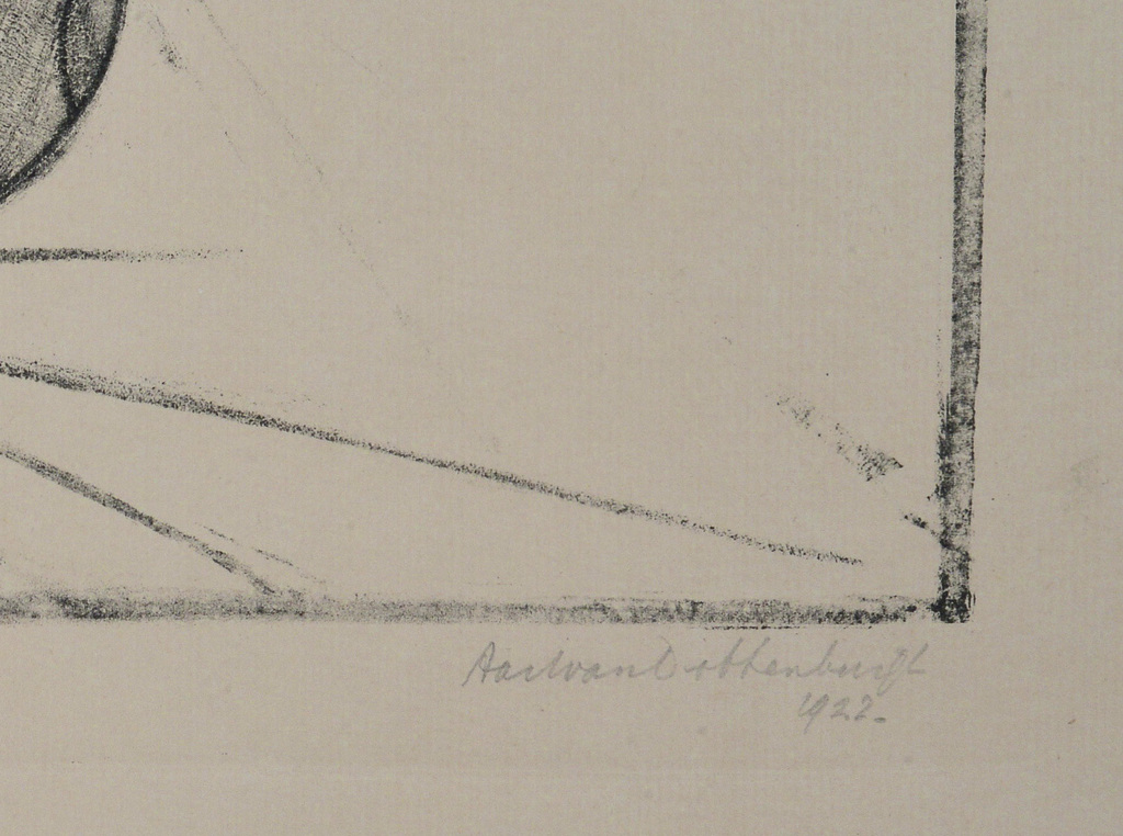 Aart van Dobbenburgh: Litho - de droom - 1922 kopen? Bied vanaf 40!