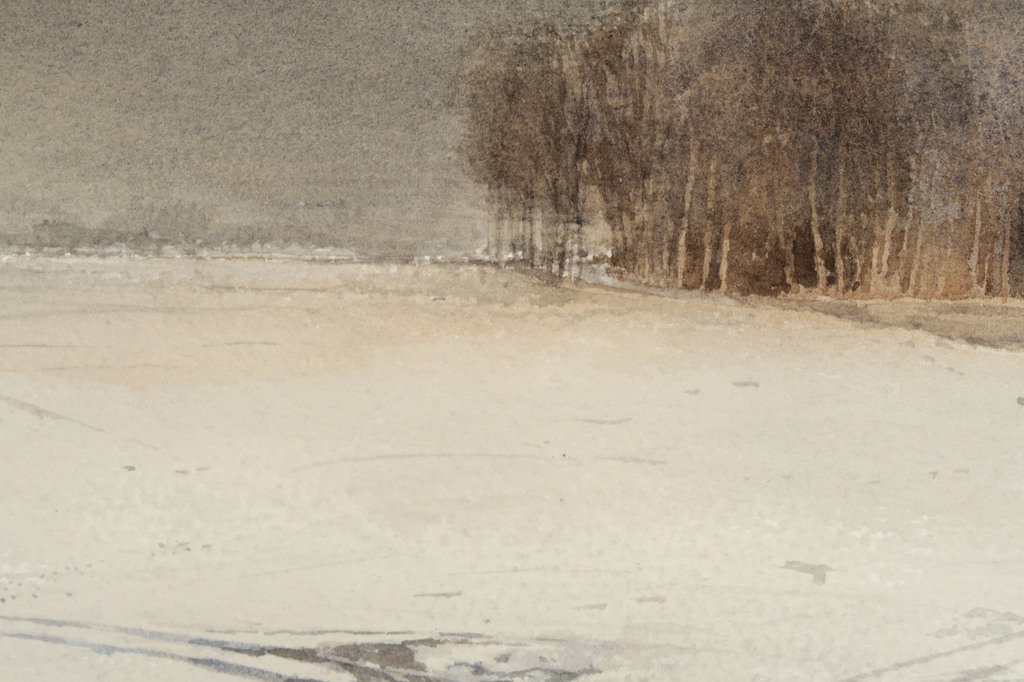 Bob Nieuwenhuysen: Aquarel, Zonder titel  kopen? Bied vanaf 20!