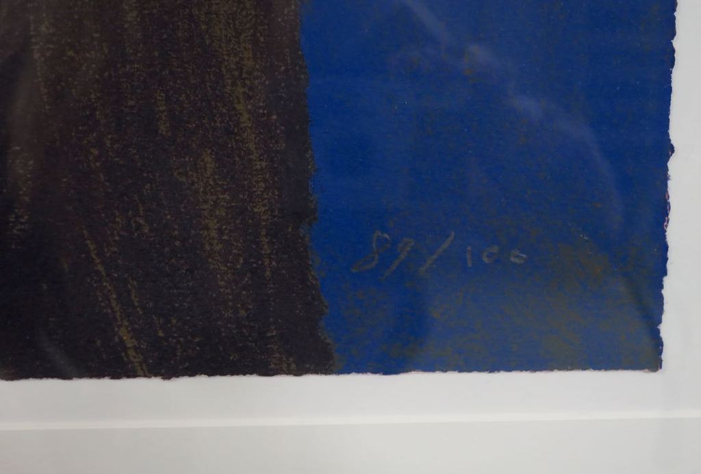 Ahmad Baldin: Zeefdruk, Nacht - Ingelijst kopen? Bied vanaf 50!