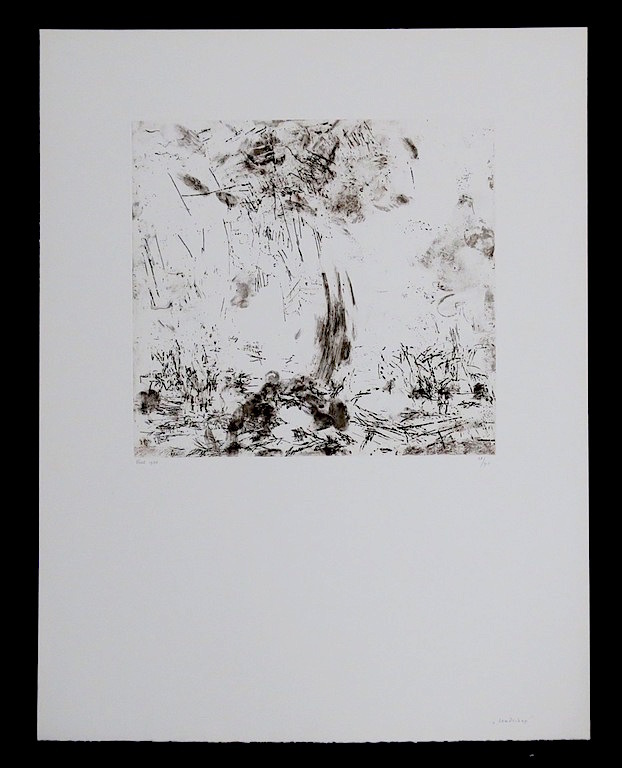 Wilfred Voet: Ets, Landschap kopen? Bied vanaf 1!