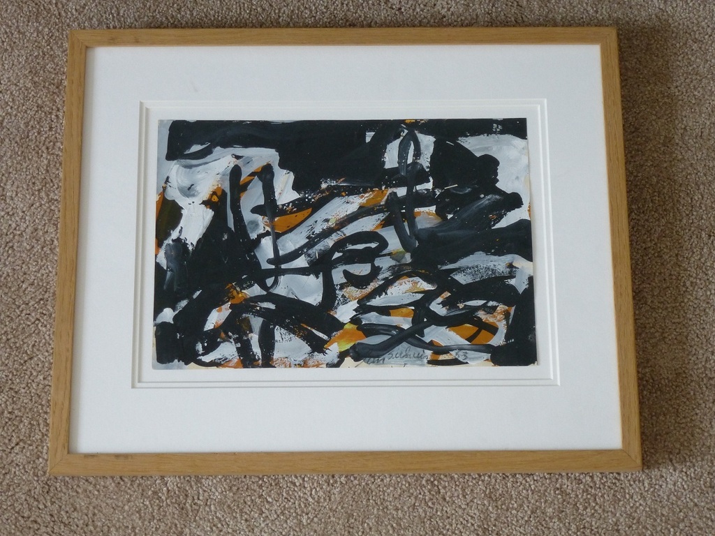 Jan Sierhuis, compositie op papier, 1963 kopen? Bied vanaf 550!