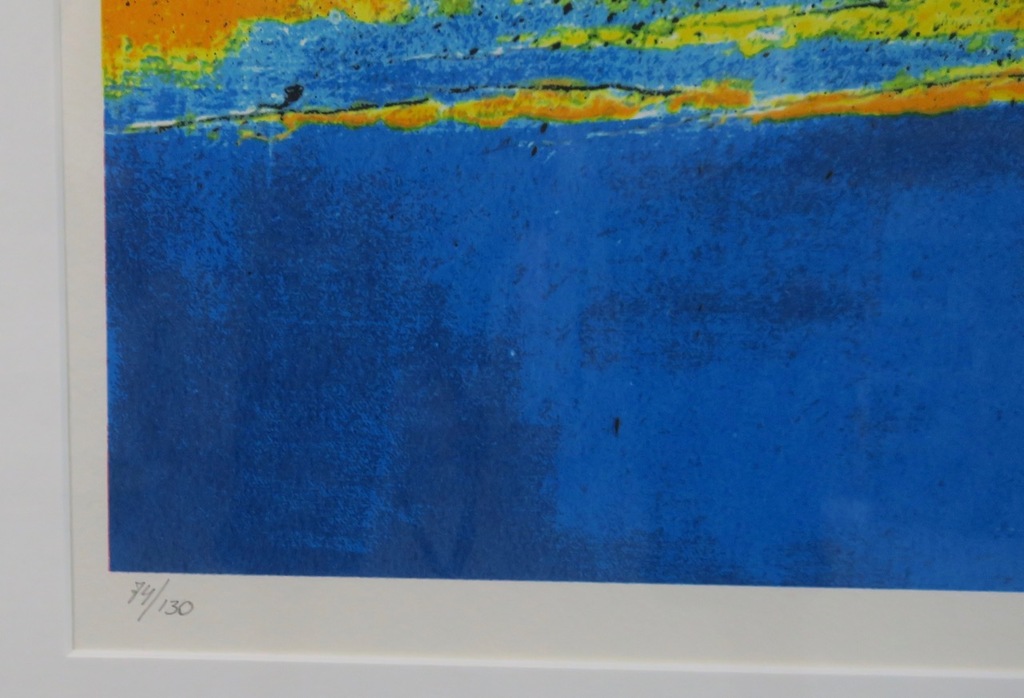 Henk Kuijpers: Zeefdruk, Kalami - Ingelijst kopen? Bied vanaf 40!