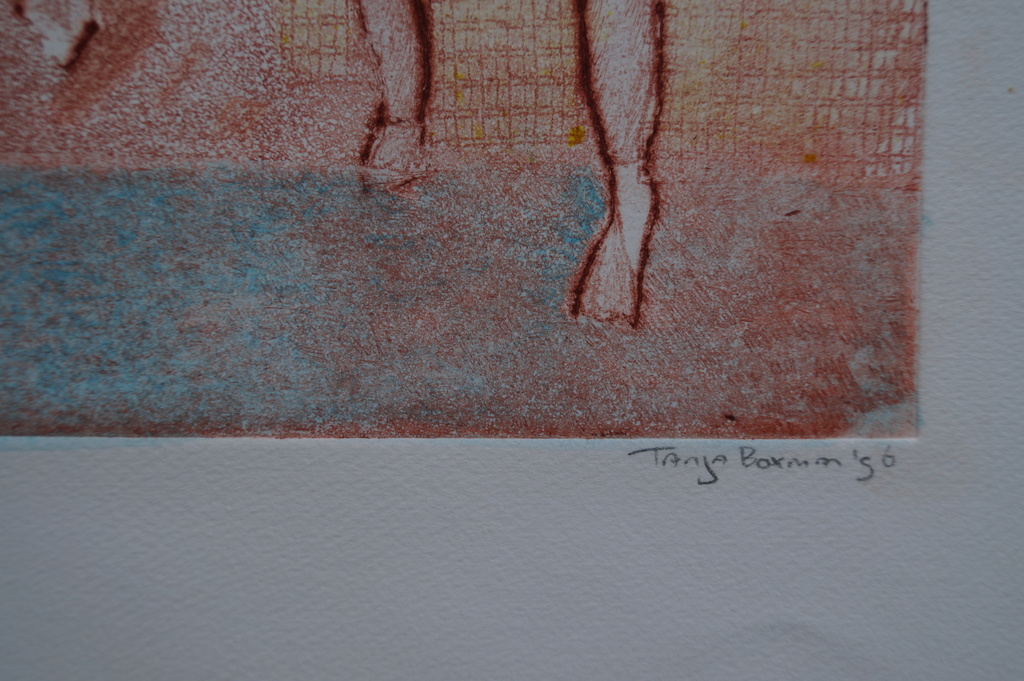 Tanja Boxman - gesigneerde ets - Ballet 5 - 1996 kopen? Bied vanaf 1!