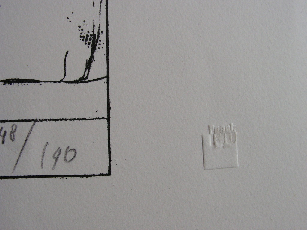 Hannes Postma (1924-1992) - lithografie -  Essay in Ballistics II kopen? Bied vanaf 25!