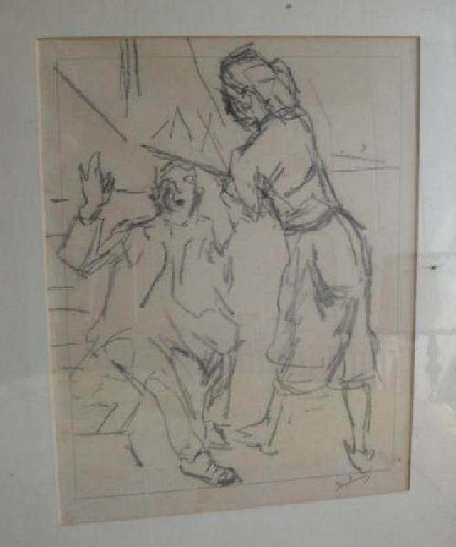 Erasmus Bernhard van Dulmen Krumpelman, Gesigneerde tekening kopen? Bied vanaf 1!
