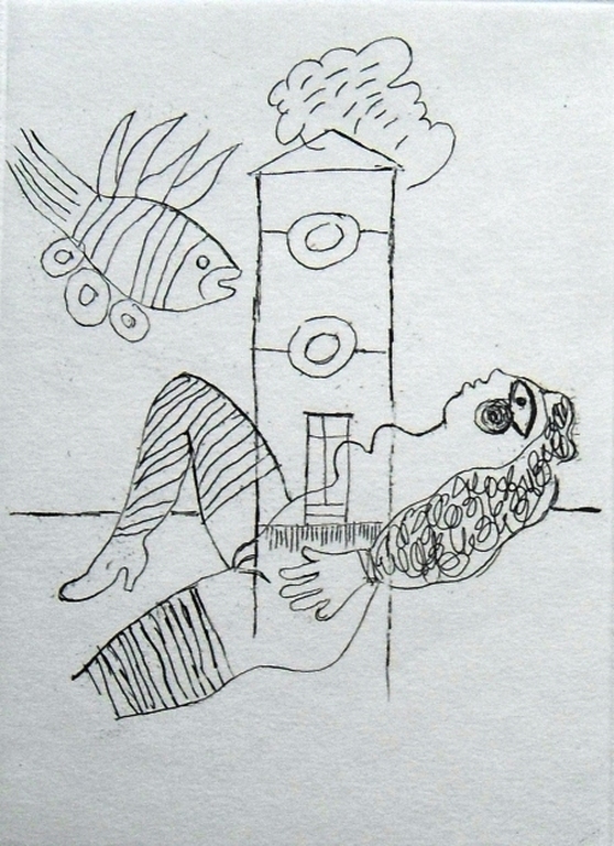 Corneille: naakt,vis en toren kopen? Bied vanaf 1!