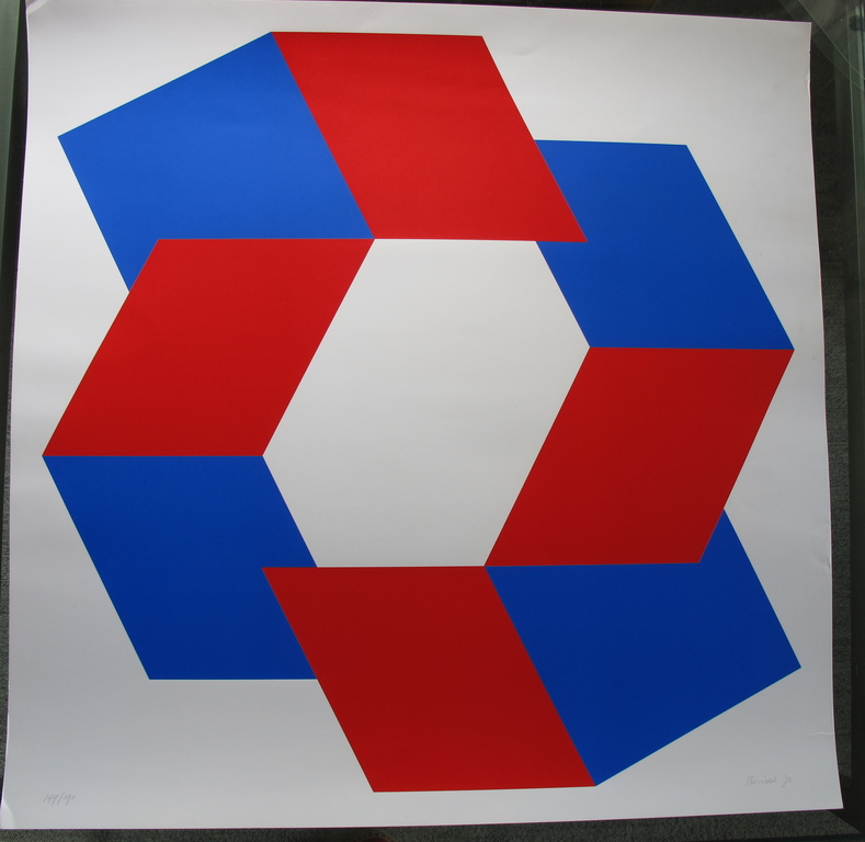 Bob Bonies, zeefdruk uit 1973 verkocht voor € 40!