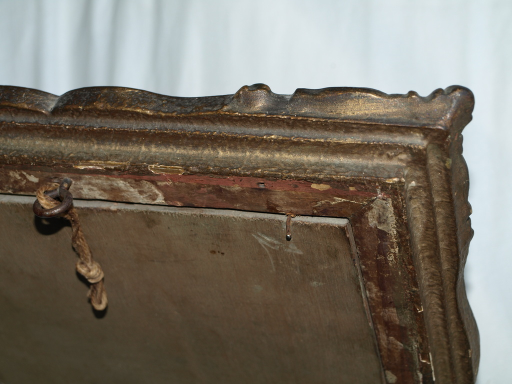 Onbekende kunstenaar : Olieverf op paneel – ’t Kolkje Amsterdam – Ingelijst  kopen? Bied vanaf 1!