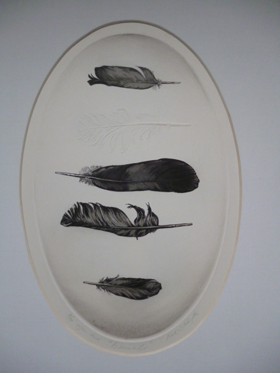 Dick Stolwijk-Etsen-Hemel, Aarde, Water en Vuur verkocht voor € 100!