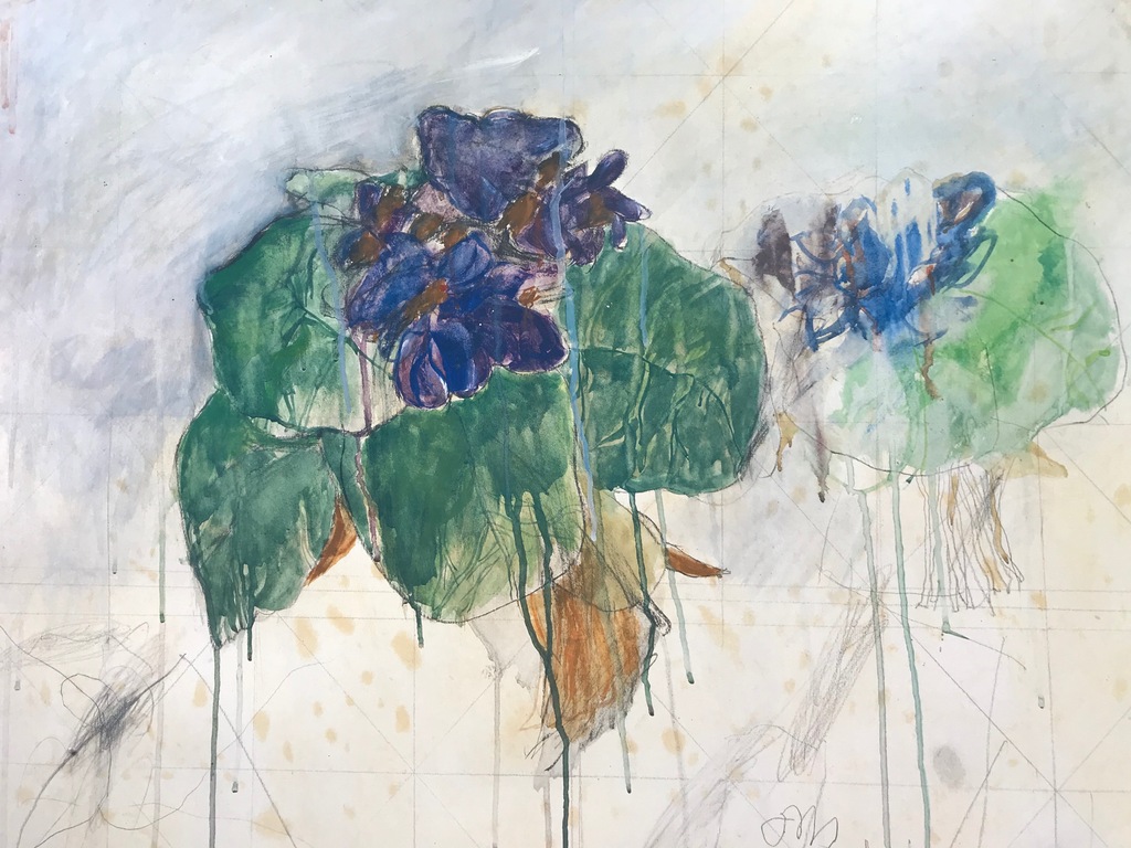 Bruno Bruni - Kleurenlitho - 'Fiore' - Gesigneerd kopen? Bied vanaf 1!