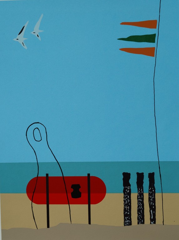 Rens Labruyère - gesigneerde zeefdruk - 2004 - 10 ex.  kopen? Bied vanaf 1!