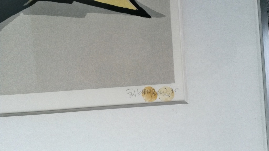 Fon Klement - Tension entre jaune et noir - boarddruk kopen? Bied vanaf 125!