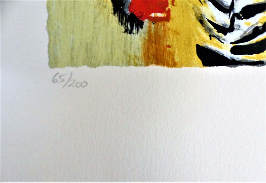 Vanhorck ,Zeefdruk op papier,Handgesigneerd kopen? Bied vanaf 20!