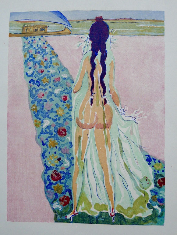 Kees van Dongen, Houtgravure,"La Barque d'or". kopen? Bied vanaf 1!