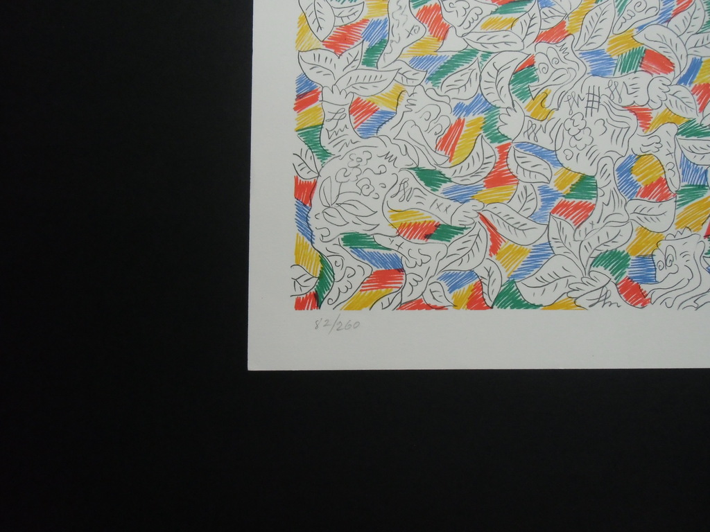 COMPOSED FLOWERS /// KLEURLITHO VAN GEORGE CHEMECHE kopen? Bied vanaf 40!