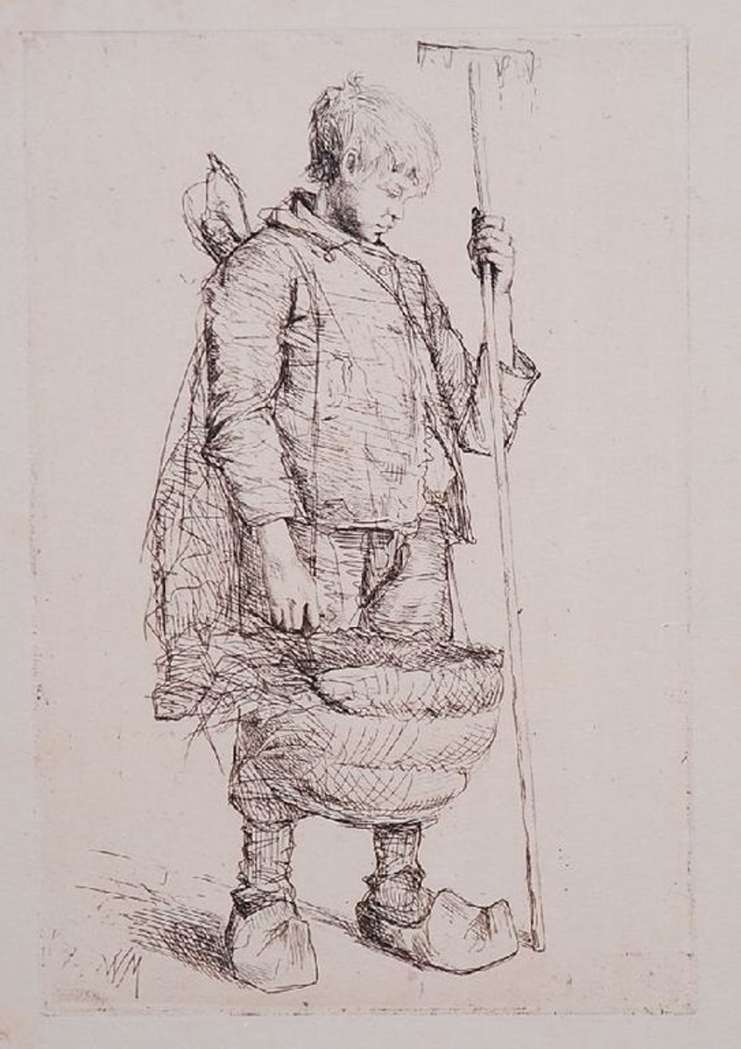 Wally Moes Wally Moes Ets. Voddenraper uit 1886 sold! View the