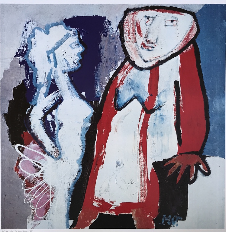 Martin van Wordragen: Zeefdruk, De Trouwdag verkocht voor € 75!