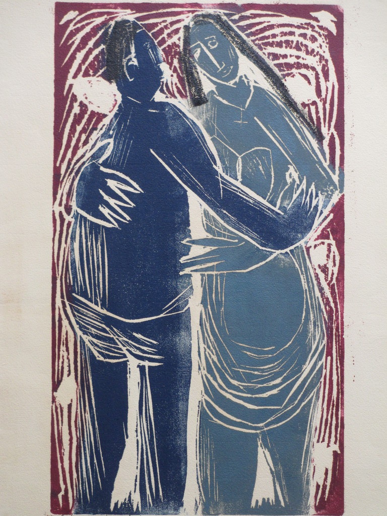 Onbekend, Herbial?, De Eerste Liefdedans, Kurkgravure kopen? Bied vanaf 1!