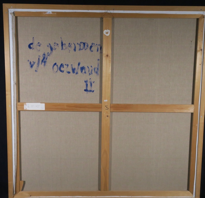 Piet Warffemius: Acryl op doek, De geheimen van.. - Ingelijst (Zeer groot) kopen? Bied vanaf 375!