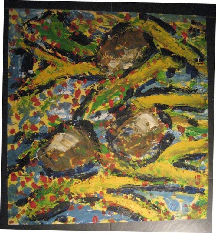 Theo Niermeijer olieverf op karton z.t. verkocht voor € 45!