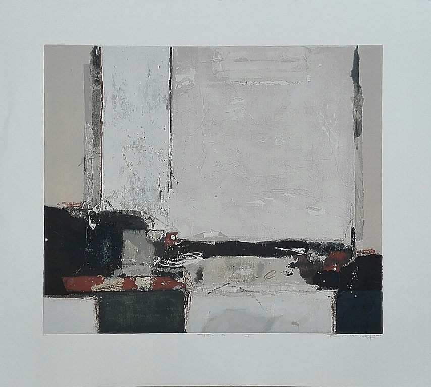 Ron van der Werf, zeefdruk op papier, Titel: Terra II kopen? Bied vanaf 40!