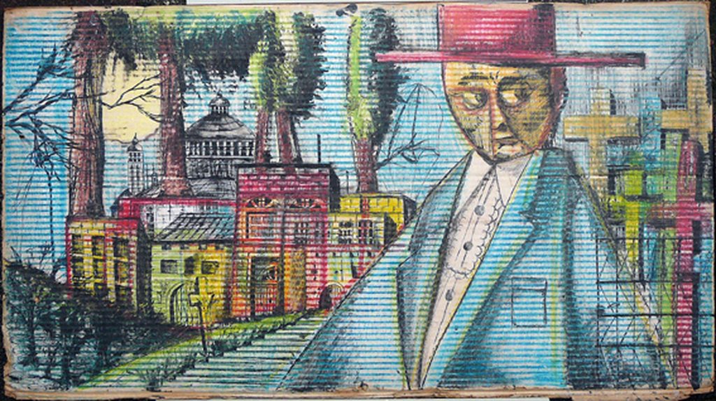 Hongarije -geen titel / gemengde techniek / circa 1980- kopen? Bied vanaf 50!