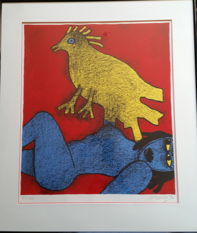Corneille, gesigneerde zeefdruk, 1992, oplage 250 ex. kopen? Bied vanaf 199!