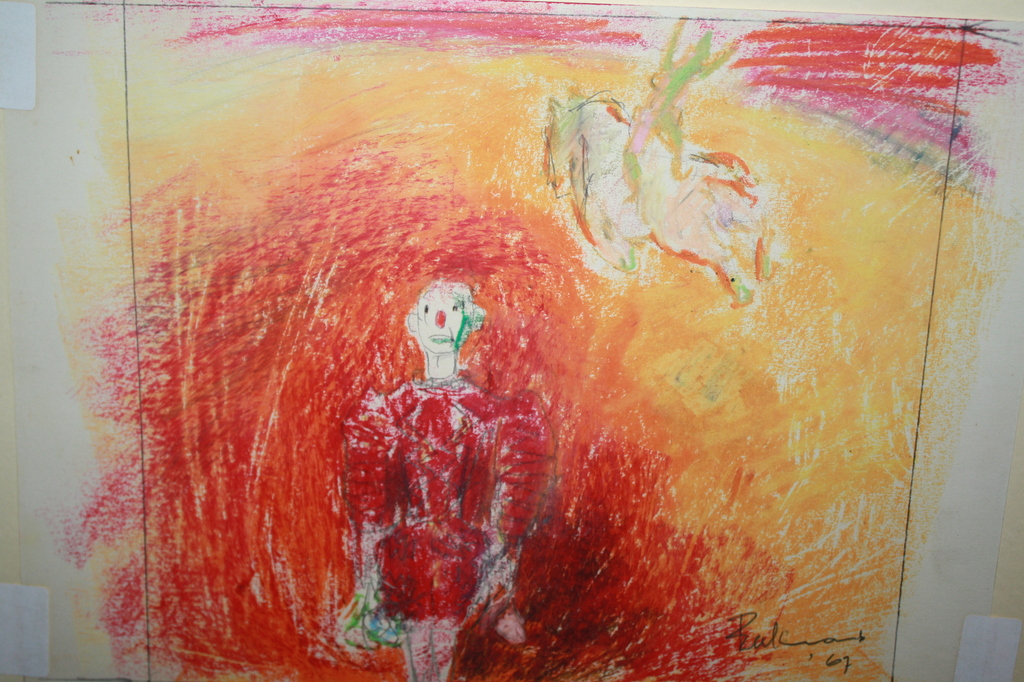 PAARD IN CIRCUS EN CLOWN van AD BEEKMANS kopen? Bied vanaf 55!