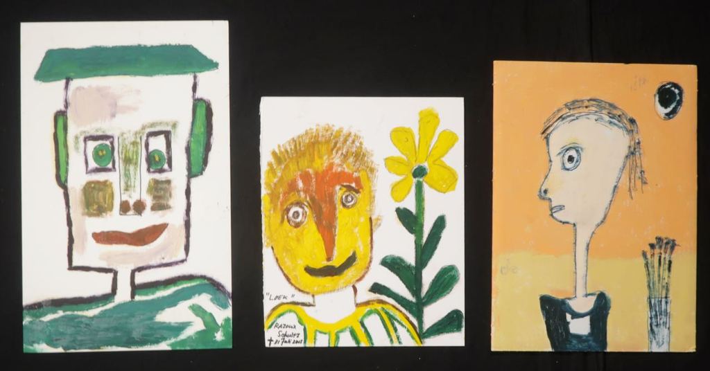 Lot met 3x olieverf op karton van Meertje Kaal kopen? Bied vanaf 1!