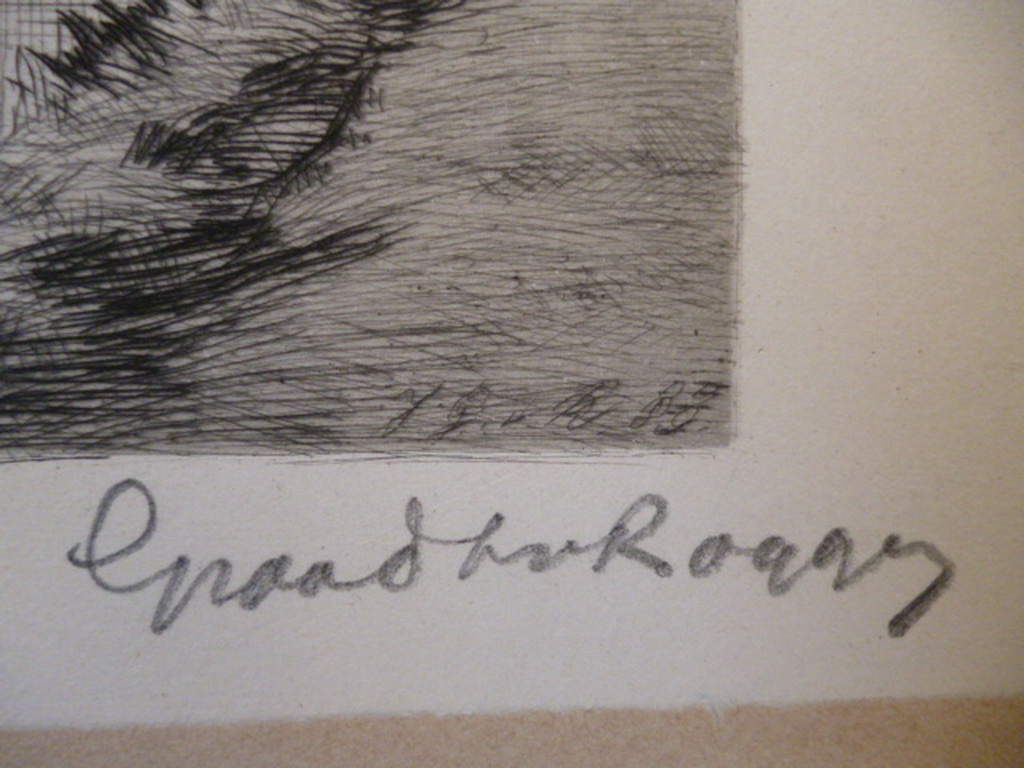 J.M.Graadt van Roggen - ets - Molen bij Haarlem kopen? Bied vanaf 40!