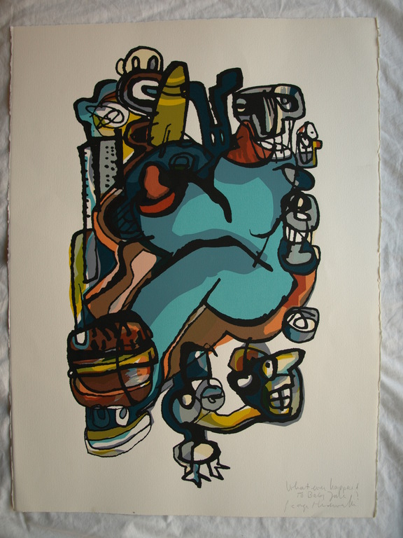 George Heidweiller : Zeefdruk – Whatever Happened to Baby Jane? - 1996 kopen? Bied vanaf 35!