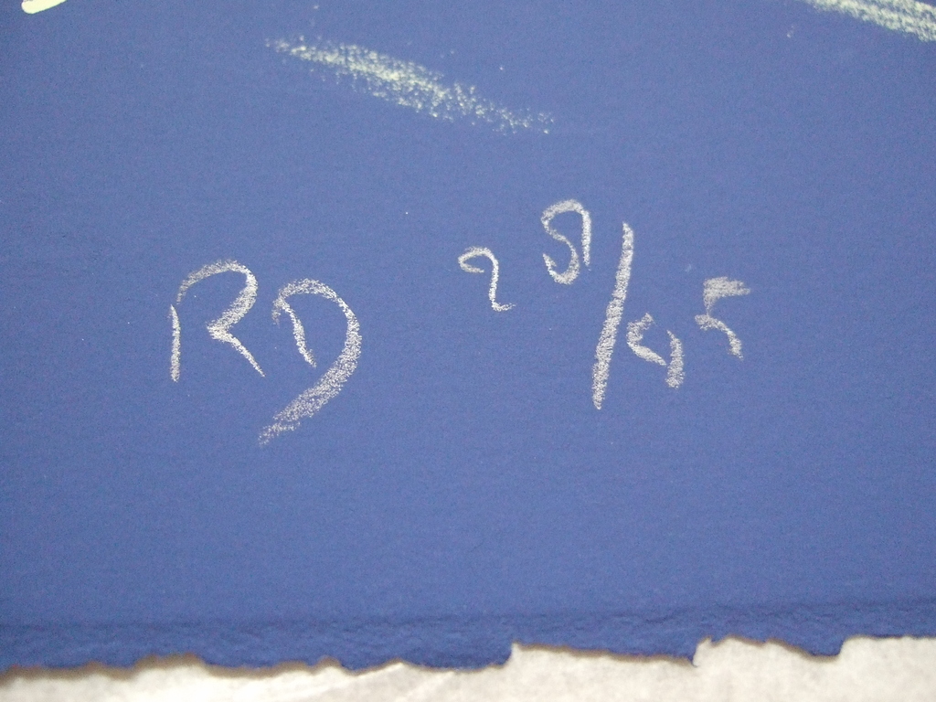 René Daniëls, gesigneerde zeefdruk uit 1984. Kleine oplage. kopen? Bied vanaf 1000!