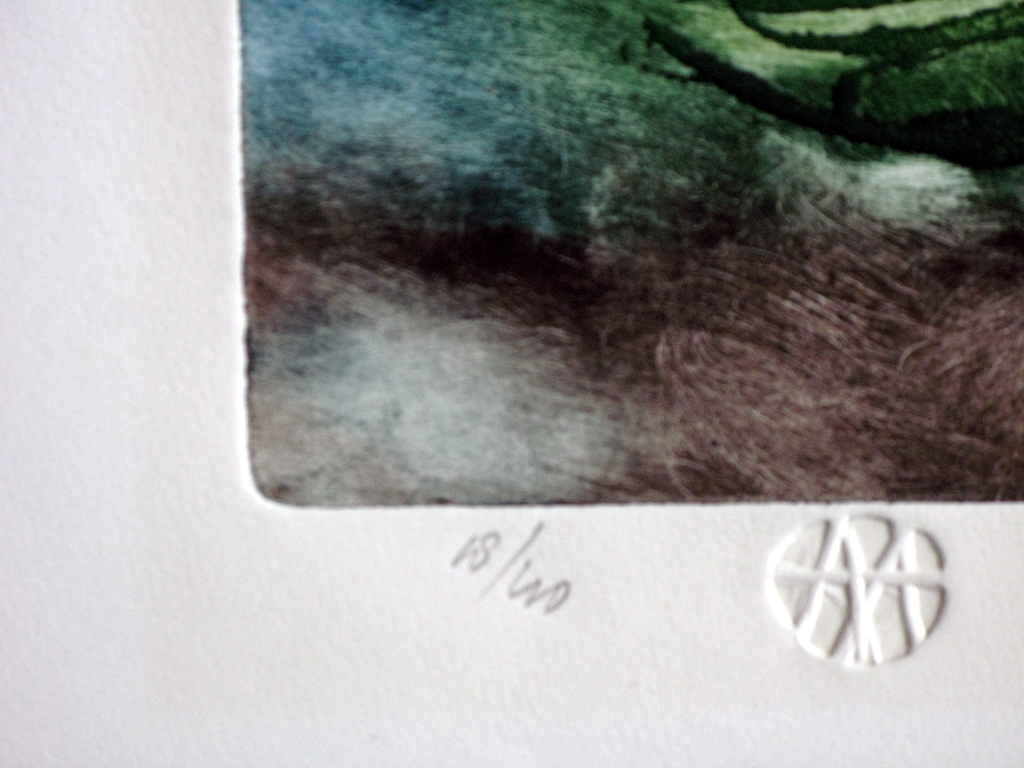 AD ARMA - groot abstrace ets uit oplage van 40 - GESIGNEERD. kopen? Bied vanaf 100!