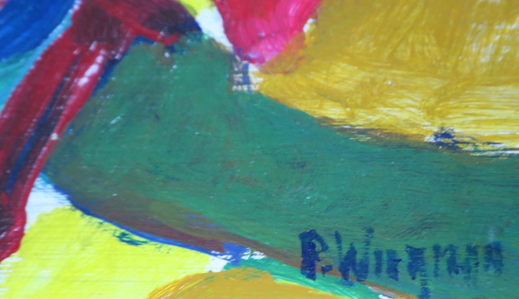 Piet (II) Wiegman: Olieverf op paneel, Landschap - Ingelijst kopen? Bied vanaf 1!