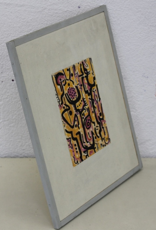 L.P. Boone: Gouache, zonder titel kopen? Bied vanaf 30!