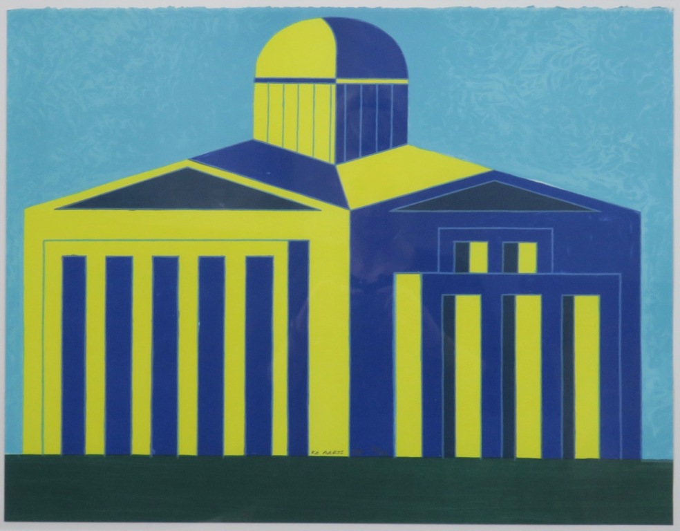 Ko Aarts: Litho, Zonder titel - Ingelijst kopen? Bied vanaf 20!