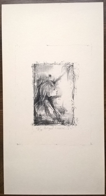 Dirkje Kuik – Potspel litho – oplage 69/75  kopen? Bied vanaf 45!